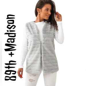 Nordstroms 89th+Madison Faux Fur Vest